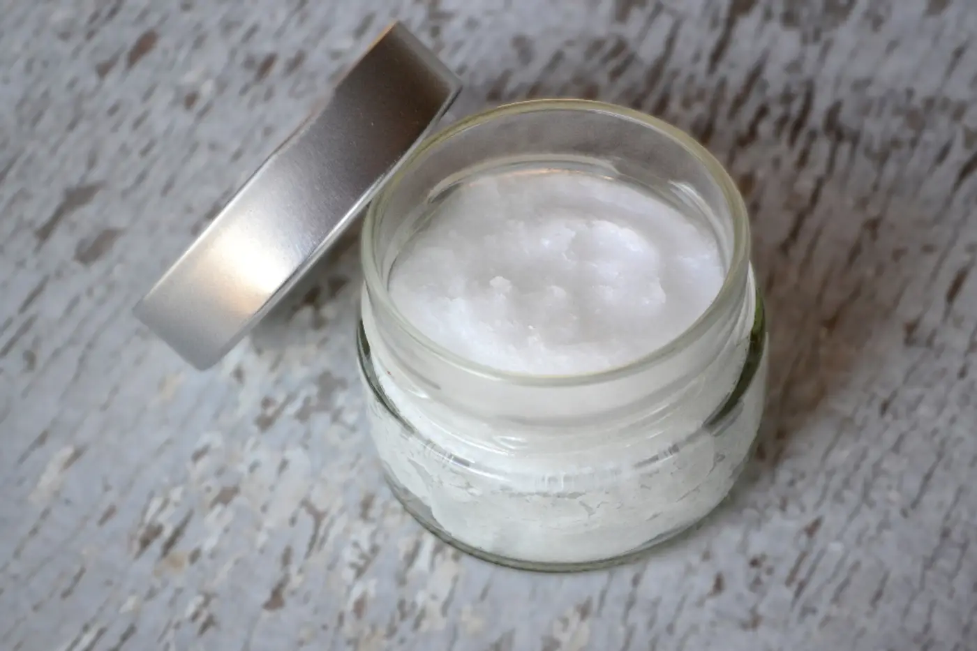 Jar of coconut oil
